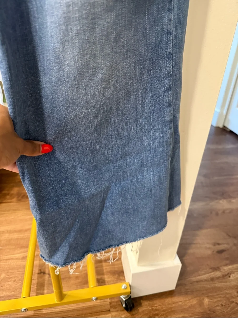 FRAME Le Palazzo Crop Wide Leg Jeans Size 32
